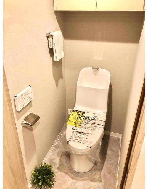 ボナハイツ中川３号棟のトイレ|シンプルで使いやすいトイレです