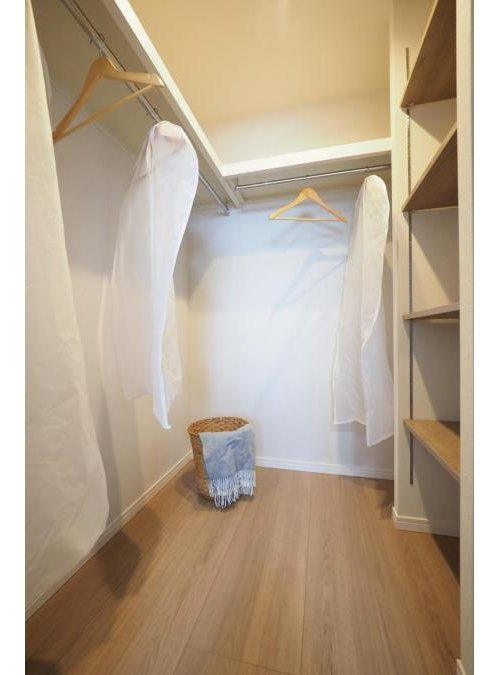 朝日パリオ入間市の収納|収納豊富なウォークインクローゼット付き