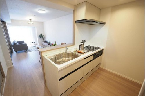 朝日パリオ入間市のキッチン|使いやすいキッチンです