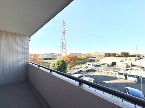 ベルヴィル大宮B棟の展望|解放感のある眺望です