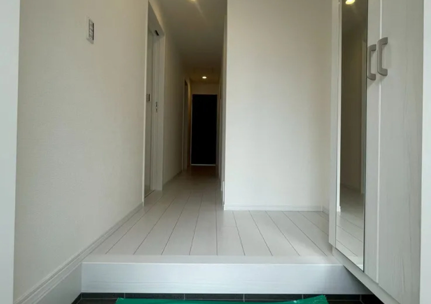 船橋市金杉八丁目戸建の玄関|シンプルで使いやすい玄関です