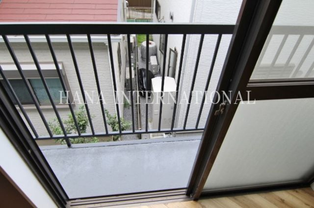 カーサ富士のバルコニー