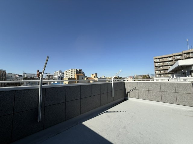 梅島3丁目戸建の展望|屋上ルーフバルコニー