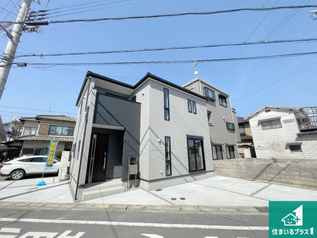 亀岡市篠町広田　第2期　新築一戸建ての外観|お客様に長く安心して住んでいだだける事にこだわった家づくり！住んでからのアフターサービスにもしっかりと取り組んでいます！