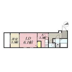 Cherim香住ケ丘の間取り