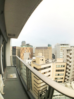 【バルコニー】 | パークアクシス渋谷桜丘サウス | ※写真は同タイプ住戸です。