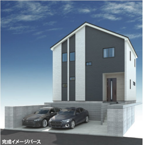 横浜市港南区下永谷5丁目 新築戸建て【仲介手数料無料】カースペース2台