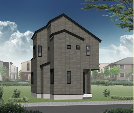 【外観パース】 | 横浜市旭区今宿南町 新築戸建て【仲介手数料無料】 | 仲介手数料無料！お問合せ下さい/080-7058-7312 