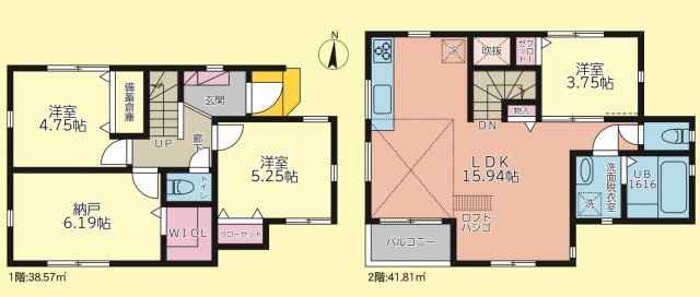 【間取り】 | 横浜市旭区今宿南町 新築戸建て【仲介手数料無料】 | 仲介手数料無料！お問合せ下さい/080-7058-7312 