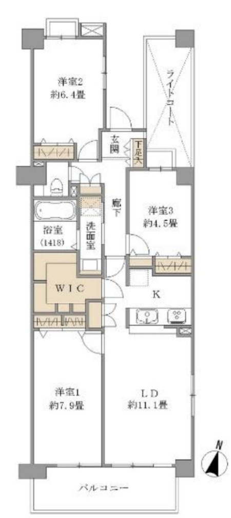 横浜市西区岡野２丁目の中古マンション