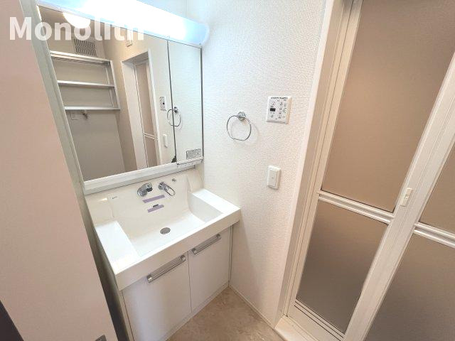 ミモザ・コートの洗面所