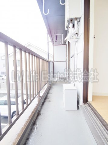 小平市花小金井１丁目の賃貸マンションのバルコニー