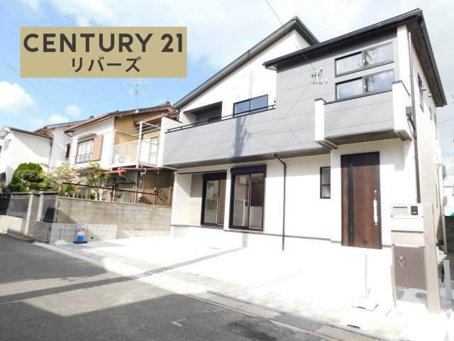 愛西市諸桑町東浦の新築一戸建の前面道路含む現地写真|◇限定１棟◇　　いつでも見学出来ます♪♪（お問合せ当日、平日、水曜、夜間でもＯＫ）　南面道路！　敷地３７．１坪！　駐車並列３台ＯＫ！　長期優良住宅！　制震ダンパー搭載！　BELS対応！　全居室南向き！