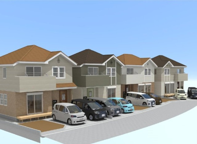 【外観パース】 | 玉川上水 戸建