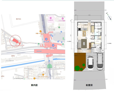 【地図】 | 玉川上水 戸建