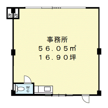レジダンス・アンソレイエの間取り