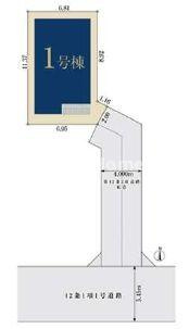 【区画図】 | 江戸川区東小岩5丁目新築分譲住宅 | 区画図