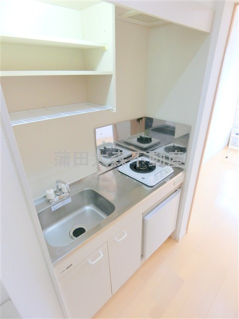 フォルティッシモアート西六郷のキッチン|ガスキッチン　