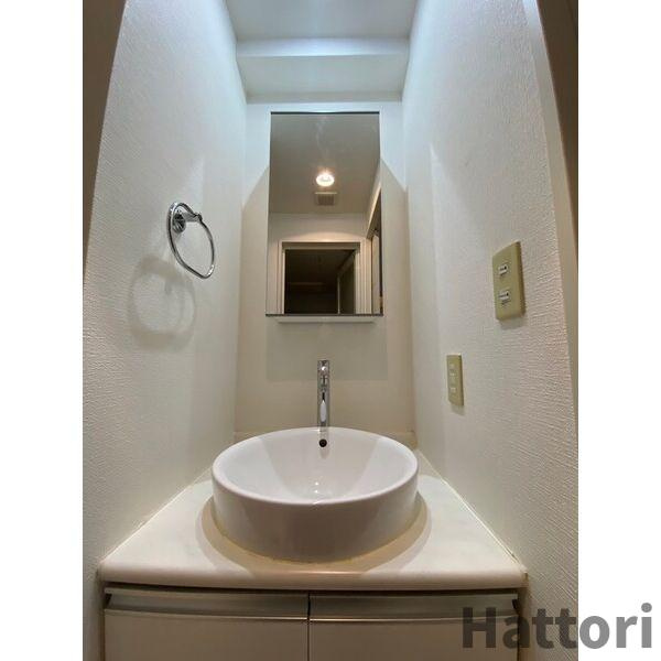 M.hills西本町の洗面所