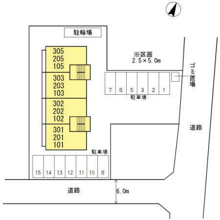 【区画図】 | ファミール豊田
