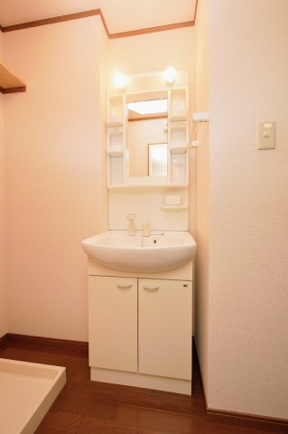 メゾンソレイユB棟の洗面所