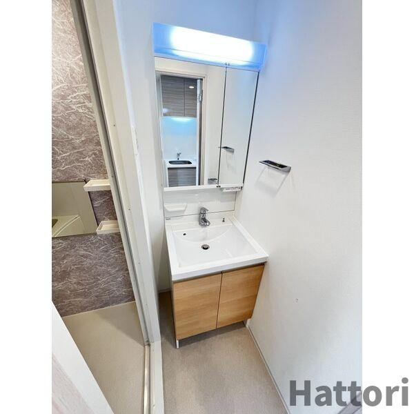 スプランディッド京橋EASTの洗面所