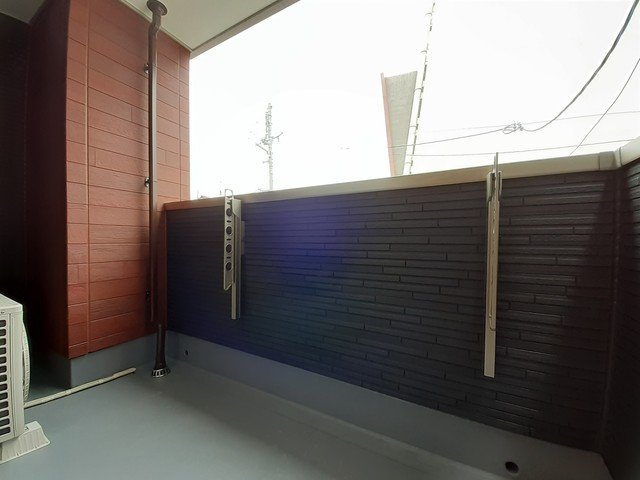 カルバス　ヴィラージュのバルコニー