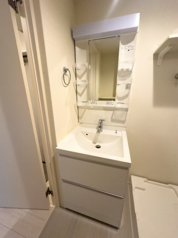 ハーモニーテラス北田辺の洗面所