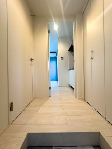 ハーモニーテラス北田辺の玄関