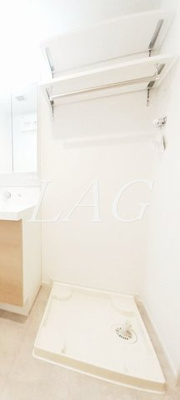 【設備】 | ラフィナージュ | 室内洗濯機置き場です。