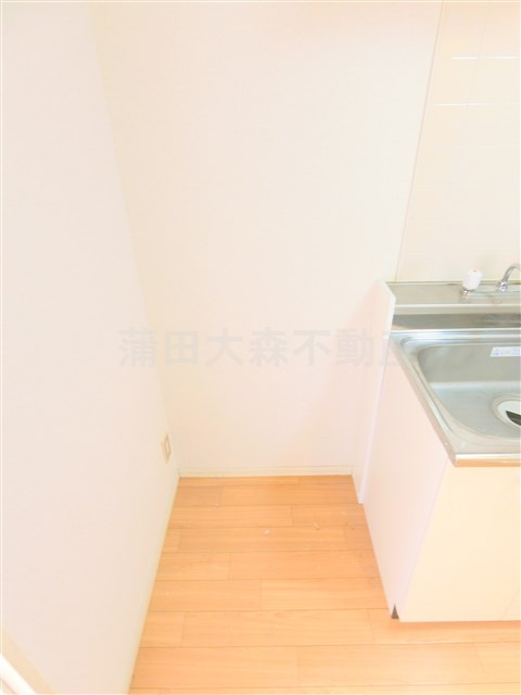 サンティーナSのキッチン|冷蔵庫置き場