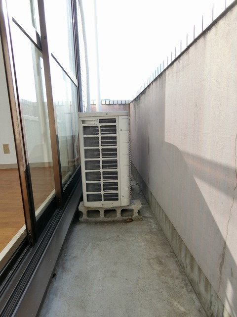 ブリリアント神路のバルコニー