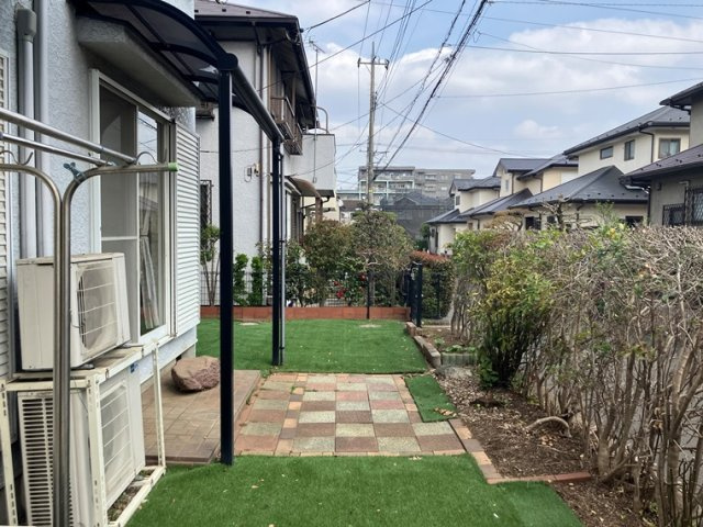中富南戸建のバルコニー