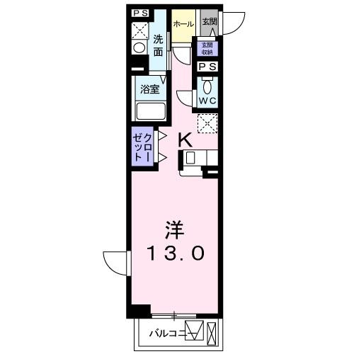 さくら弐番館の間取り