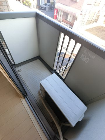 プレジールⅡのバルコニー