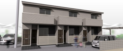 【外観】 | ルミウス片山Ⅳ | 外はこのようになっています