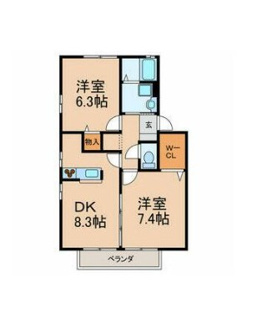 【間取り】 | ルミネ花園 | 間取り図です。