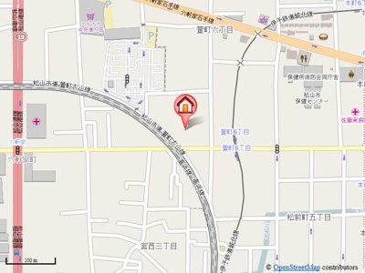 【地図】 | 松山西ハイツ・