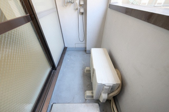 ハイコート堀江のバルコニー