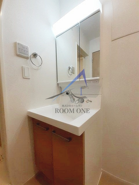 グラスハーモニーの洗面所|洗面台です。