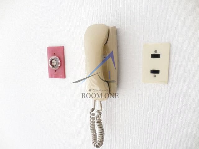 赤坂南部坂ハイツのセキュリティ|インターホンです。