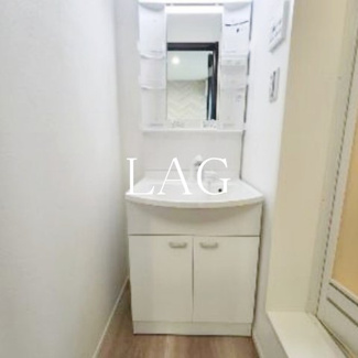 【洗面所】 | ＭＥＬＤＩＡ幕張 | 洗面台です。