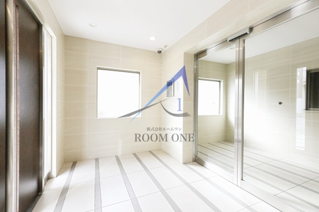 スカイコート多摩川壱番館のエントランス|エントランスです。