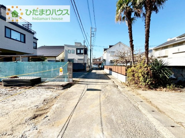【前面道路含む現地写真】 | 土浦市桜町2期　新築戸建　1号棟