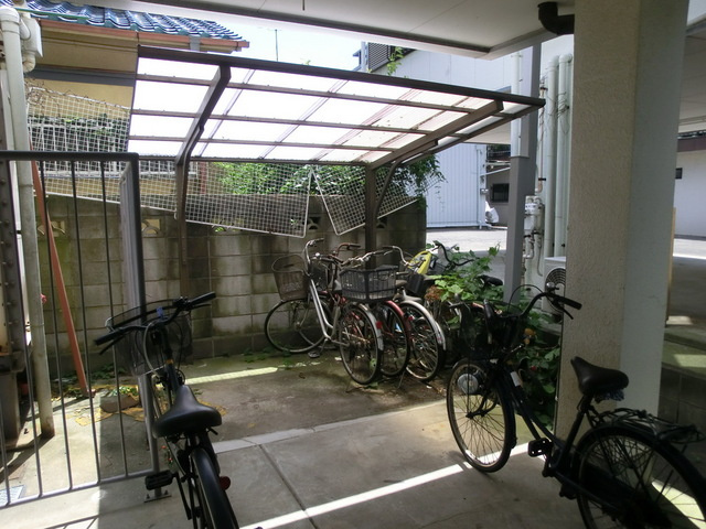 プチメゾントシのその他共用部分|駐輪場有ります！