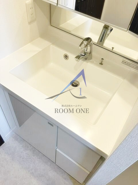 アンビックス神田の洗面所|洗面台です。