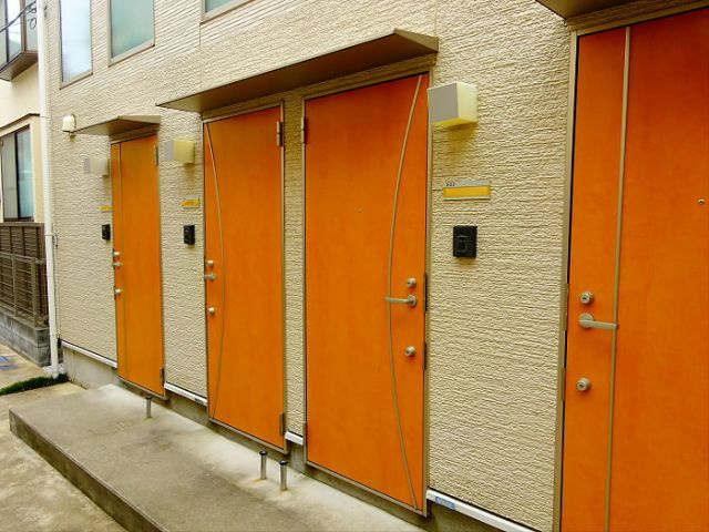 トワーズ笹塚のエントランス