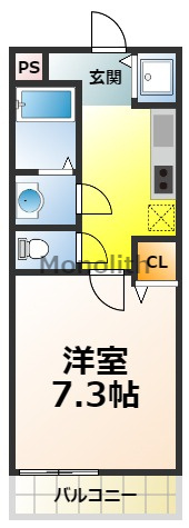 ラ・ユーミン松之浜の間取り