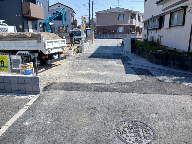 リーブルガーデン．S　熊谷末広第５　の前面道路含む現地写真|現地前面道路（2026年03月24日）撮影
