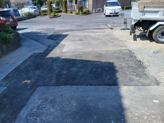 リーブルガーデン．S　熊谷末広第５　の前面道路含む現地写真|現地前面道路（2026年03月24日）撮影